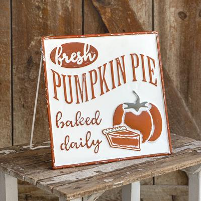 Fresh Pumpkin Pie Easel Sign - CTW Home Collection...