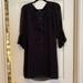 Zara Dresses | Black Zara Chiffon Style Dress | Color: Black | Size: S