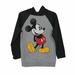 Disney Shirts & Tops | Disney Parks Mickey Sweatshirt Hoodie X-Large Kids | Color: Black/Gray | Size: Kids Xl Or Adult Sm