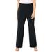 Plus Size Women's Right Fit® Pant (Moderately Curvy) by Catherines in Black (Size 30 W)