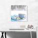 ARTCANVAS Coffee Cup w/ Cookies Coffee Shop Decor - Wrapped Canvas Photograph Print Canvas, Wood in Blue/Gray | 18 H x 18 W x 1.5 D in | Wayfair