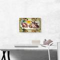 ARTCANVAS The Creation of the Sun, Moon & Vegetation 1511 by Michelangelo - Wrapped Canvas Painting Print Canvas, in Blue/Green/Red | Wayfair