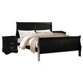 Lark Manor™ Engstrom Sleigh 3 Piece Bedroom Set Wood in Black | King | Wayfair 5822211BA21E461CB290C7DFF77444C1