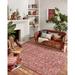 Pink 138 x 30 x 0.25 in Area Rug - Justina Blakeney x Loloi Malik Fuchsia Area Rug Polyester | 138 H x 30 W x 0.25 D in | Wayfair