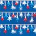 The Holiday Aisle® Patriotic Americana Star String Lighting, Glass in Blue/Green/Red | 5 H x 114 W x 114 D in | Wayfair