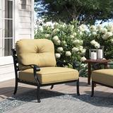 Three Posts™ Frazee Patio Chair w/ Cushions | 32 H x 29 W x 31 D in | Wayfair 1AA9EED888344E71B2C39B5D9AE1C278