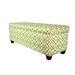 Latitude Run® Noblesville 32 Pair Shoe Storage Bench Solid Wood/Fabric in Green | 16 H x 53 W x 12 D in | Wayfair 3095E285490748BEAB45B7EA085CBA47