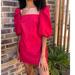 Free People Dresses | Free People Bella Mini Dress | Color: Red | Size: Xs