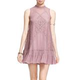 Free People Dresses | Free People Elderberry Angel Lace Tunic One Dress | Color: Purple | Size: S