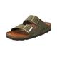 Rohde Damen, Frauen, Klassische Sandalen, Slipper,Pantoletten,Sommerschuhe,Hausschuhe,Kork-fußbett,Olive,37 EU / 4 UK