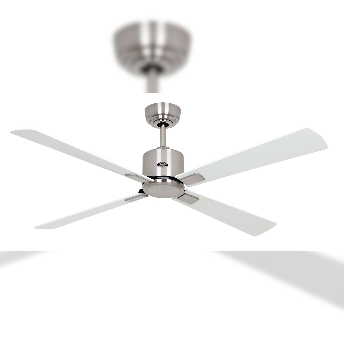 Casafan Deckenventilator Eco Neo III 132 BN Weiß / Lichtgrau 132 Image