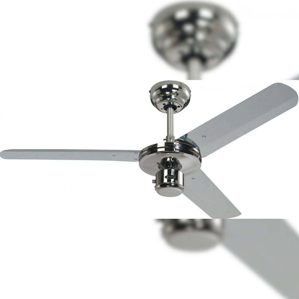 Westinghouse Deckenventilator Industrial 122 cm Chrom mit Zugkette 122 Image