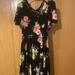 Torrid Dresses | Floral Black Dress | Color: Black | Size: 0x