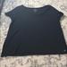 American Eagle Outfitters Tops | Aeo American Eagle Black V-Neck T-Shirt Sz L | Color: Black | Size: L