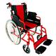 Mobiclinic, Modell Torre, Rollstuhl für ältere und behinderte Menschen, selbstfahrender Faltrollstuhl, orthopädischer Rollstuhl, Leichtgewicht, Kniehebelbremsel, Fliehkraftbremse, Aluminium