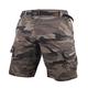 Muscle Alive Men Vintage Cargo Shorts Relaxed Fit Sports Camping Hiking Camouflage Shorts Cotton 8137 Camo M