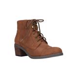 Wide Width Women's Sarina Booties by Bella Vita in Tan (Size 9 W)