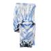 Men's Big & Tall Lightweight Cotton Jersey Pajama Pants by KingSize in Cool Blue Tie Dye (Size 4XL)