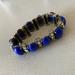 J. Crew Jewelry | J.Crew Blue & Clear Rhinestone Crystal Bracelet | Color: Blue | Size: Os