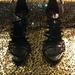 Jessica Simpson Shoes | Black Sandal Pumps: Jessica Simpson | Color: Black | Size: 10