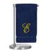 Bare Cotton Monogrammed 2 Piece Bath Towel Set Terry Cloth/100% Cotton in White/Blue | 27 W in | Wayfair 85-805-852-129