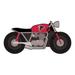 Fan Creations Motorcycle Cutout in Black/Gray/Red | 12 H x 12 W x 0.25 D in | Wayfair N2008-ATL