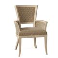 Hekman Octavio King Louis Back Arm Chair Wood/Upholstered in Black | 38 H x 26 W x 26 D in | Wayfair 72474023-043119