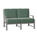 Woodard Seal Cove 51.75" Wide Loveseat w/ Cushions Metal/Sunbrella® Fabric Included | 35.5 H x 51.75 W x 34.25 D in | Outdoor Furniture | Wayfair