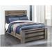 August Grove® Arcada Full Standard Bed Wood in Brown/Gray | 53.75 H x 57 W x 83.25 D in | Wayfair AB9D511CF4CE40908EDB8418DB07F378