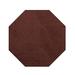 Brown 24 x 24 x 0.5 in Area Rug - Eider & Ivory™ Rhone Chocolate Area Rug Polyester | 24 H x 24 W x 0.5 D in | Wayfair