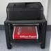 Mind Reader Printer Stand Plastic in Black | 15 H x 17 W x 13 D in | Wayfair PRCARTSM-BLK