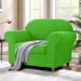 The Twillery Co.® Pizarro Box Cushion Armchair Slipcover Polyester in Green | 41 H x 48 W x 42 D in | Wayfair 0E658FC03A91421F97385A3E1ABC0459