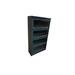 World Menagerie Didier Barrister Bookcase Wood in Blue/Brown | 58 H x 32.5 W x 13 D in | Wayfair WLDM8175 40131252