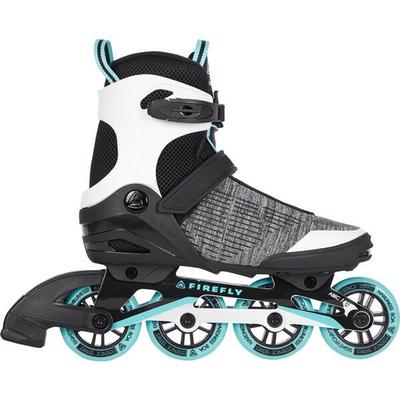 FIREFLY Damen Inlineskates ILS 350 W84, Größe 36 in Weiß/Dunkelgrau/Türkis