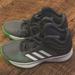 Adidas Shoes | Boys Adidas Basketball Shoes | Color: Gray/Green | Size: 5.5bb