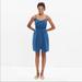 Madewell Dresses | Madewell Silk Sandstar Dress Nwt | Color: Blue | Size: 8