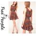 Free People Dresses | Free People Paisley Fit Flare Dress | Color: Red | Size: 6