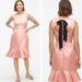 J. Crew Dresses | J Crew Dress Vintage Blush Sheath Dress 16 Nwt | Color: Black/Pink | Size: 16