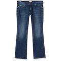 Tommy Jeans Women's Tj 1979 Mid Rise Bootcut Dsymd Straight Jeans, Blue (Denim A), W24/L30