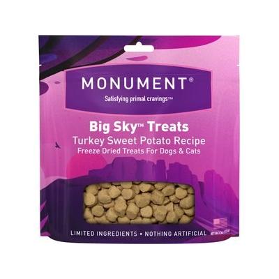 Monument Big Sky Turkey & Sweet Potato Recipe Freeze-Dried Dog & Cat Treats, 3.3-oz bag