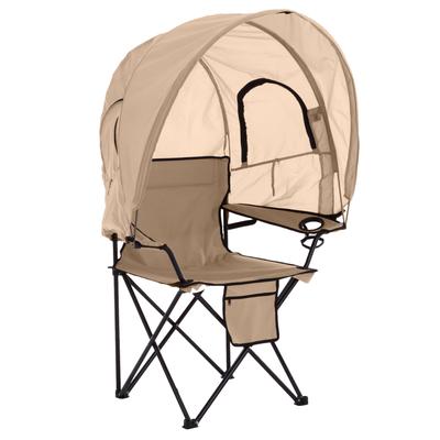 Oversized Tent Camp Chair by BrylaneHome in Taupe ...