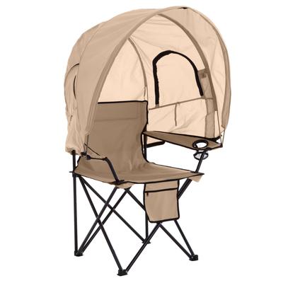 Oversized Tent Camp Chair by BrylaneHome in Taupe ...
