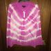 J. Crew Tops | Jcrew Tye Dye Silk Top Nwt Xl | Color: Pink/White | Size: Xl