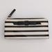 Kate Spade Bags | Kate Spade Nisha Chelsea Park Patent Stripe Wallet | Color: Black/Cream | Size: Os