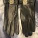 Michael Kors Accessories | Michael Kors Leather Gloves | Color: Black | Size: Large