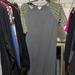 Lularoe Dresses | Lula Roe Tshirt Dress | Color: Black/Gray | Size: Xl