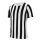 Nike Mens Striped Division Iv Jersey S/S Shirt, White/Black/Black, 2XL