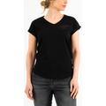 Rokker Nevada T-shirt da donna, nero, dimensione S per donne