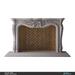 Los Angeles Cast Stone Josephine Fireplace Surround, Solid Wood in Gray | 48.5 H x 69.25 W x 7 D in | Wayfair LACS-FM-JOSEPHINE-6