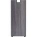 Lorell Essentials Series 29" H x 12" W Desk Leg Manufactured Wood in Gray | 29 H x 12 W x 1 D in | Wayfair LLR69597